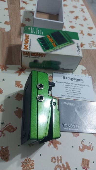 Vând pedala Digitech  Bad Monkey Tube Overdrive sau schimb 900 lei neg