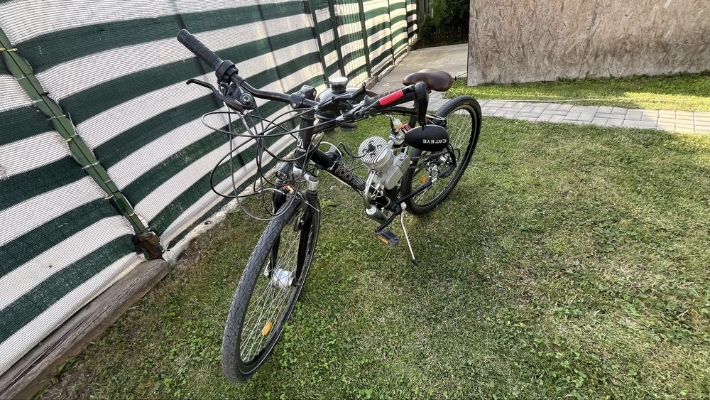 Bicicleta motor benzina 2t