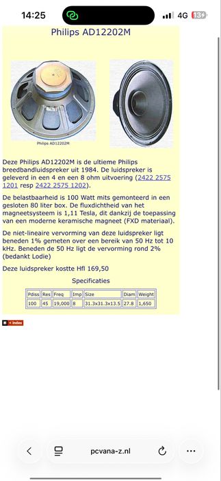 Difuzoare Philips 12’ filtre si goarne rcf jbl