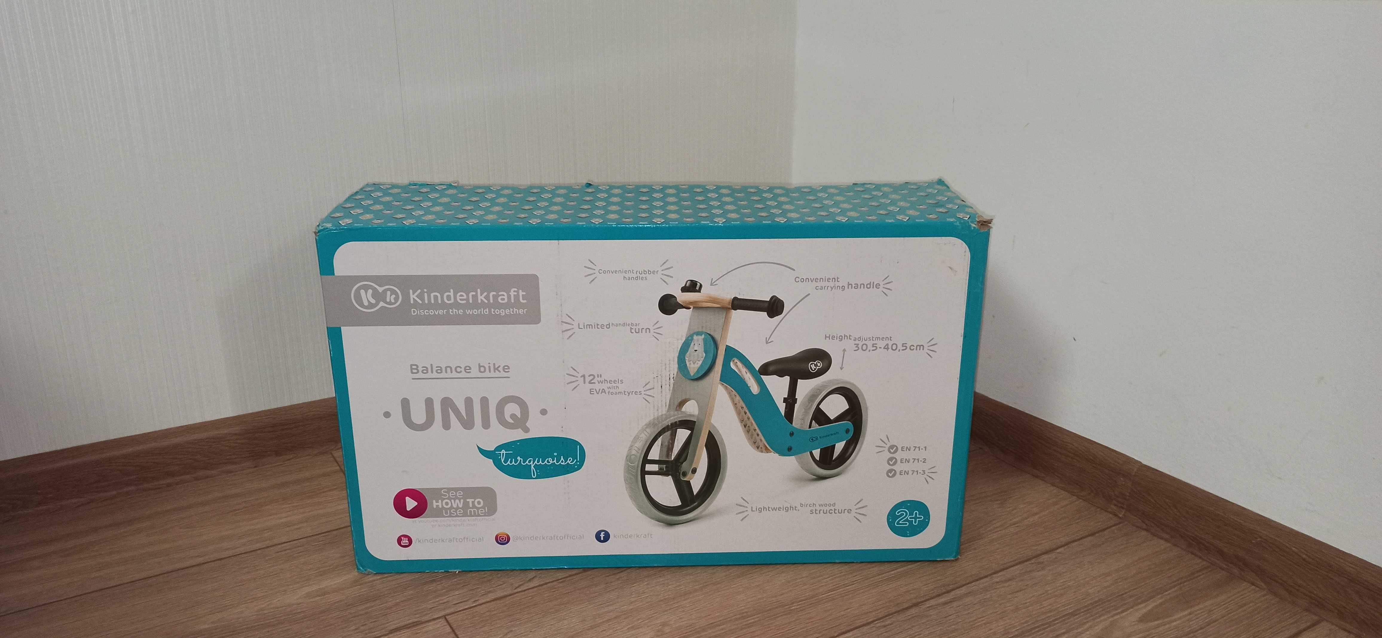 Bicicleta Kinderkraft balance fara pedale pentru copii