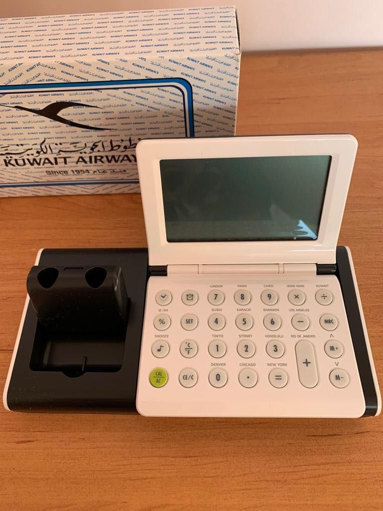 Kuwait Airways - Alarm and World Time Calculator