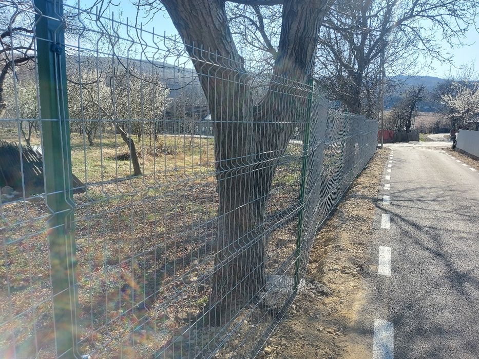 Gard imprejmuire panou bordurat