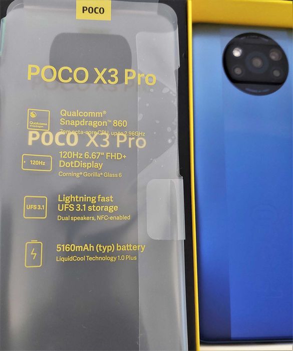 Xiaomi Poco X3 Pro 128GB 6GB RAM Android 13 Microfoane defecte