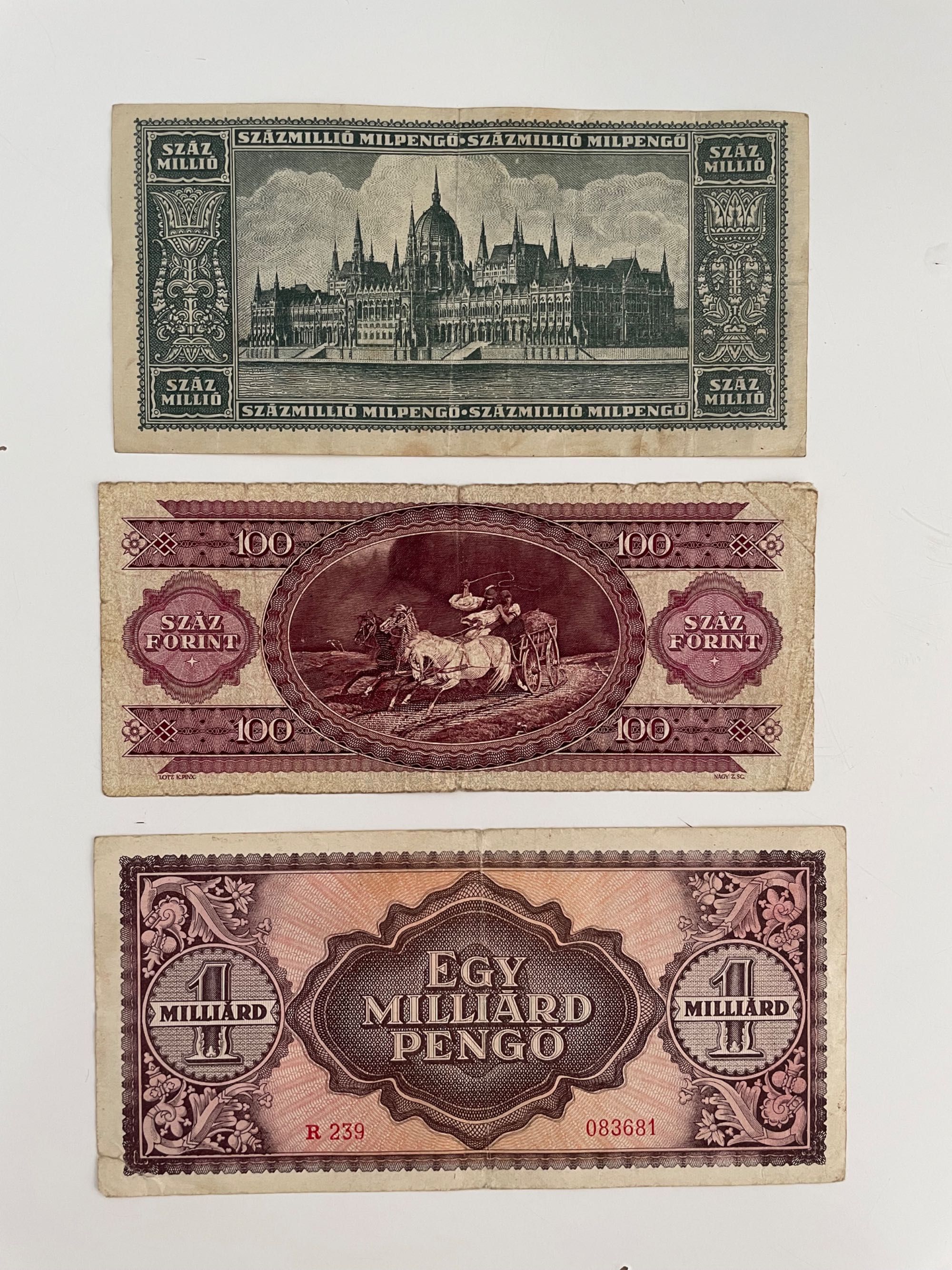 Vând colecție bancnote vechi
