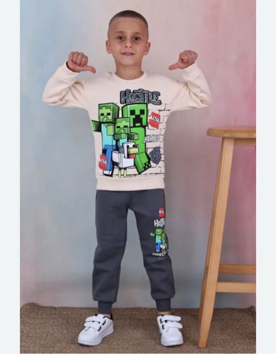 Детски ватиран комплект MINECRAFT