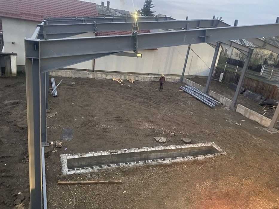 Hale Containere si Structuri metalice la comanda, transport + montaj
