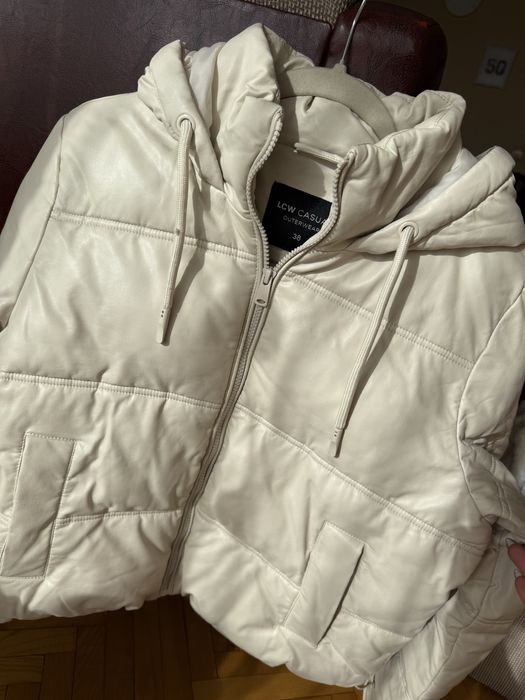 Зимно яке, еко кожа