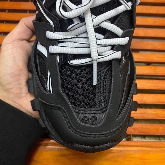 Balenciaga Track Black/White Alb/Negru