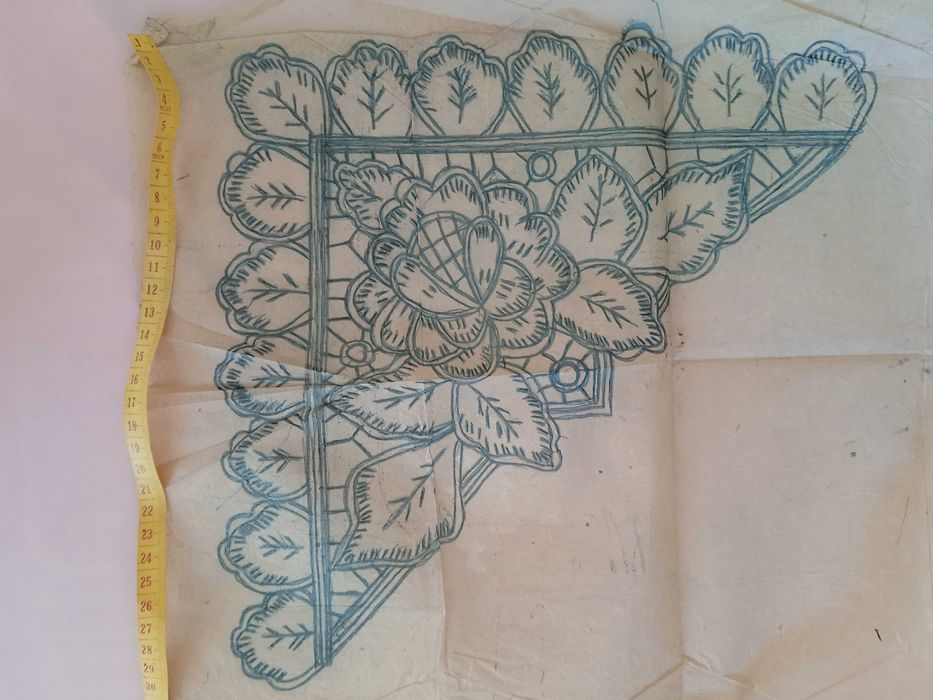 Скица скици старинни за бродерия на "ришелье", бод