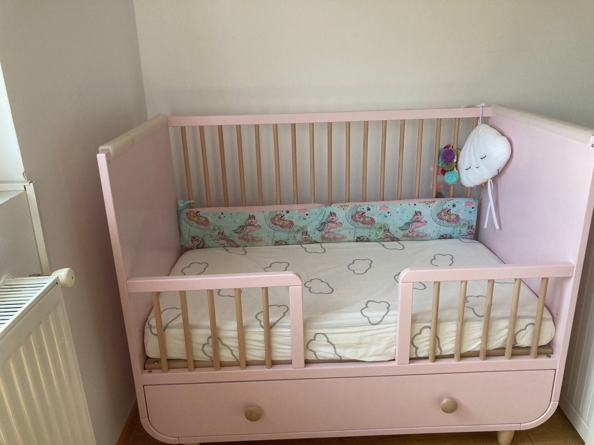 Vand patut ikea myllra roz 60x120 poate fi folosit pana la 4 ani