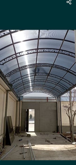 Лексан навес ферма ясаш