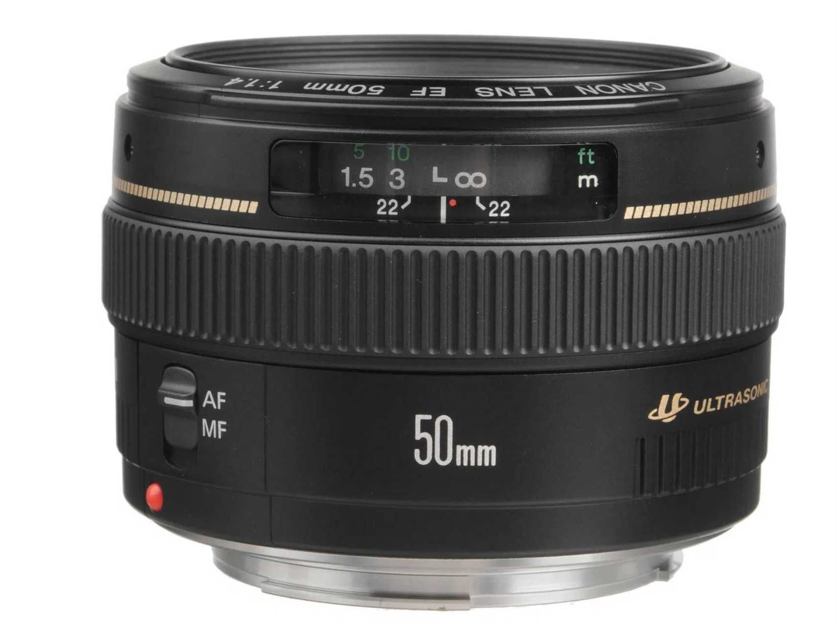 Canon EF 50mm Obiectiv Foto DSLR F1.4 USM