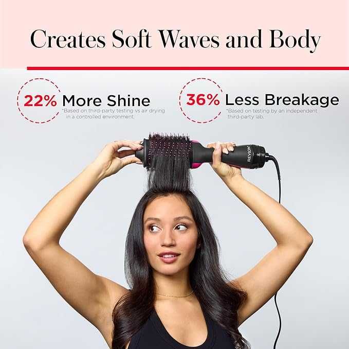 REVLON Сешоар, четка и стилизатор за обем  и блясък в една стъпка