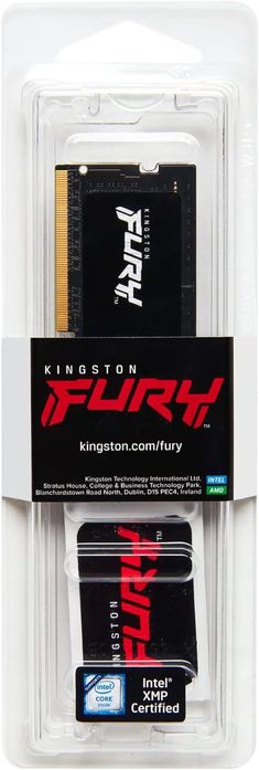Kingston FURY Impact DDR5 4800MT/s SODIMM — 8GB/16GB для ноутбуков