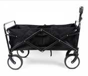 Carut de transport pliabil cadru metalic 4 roti  maner reglabil
