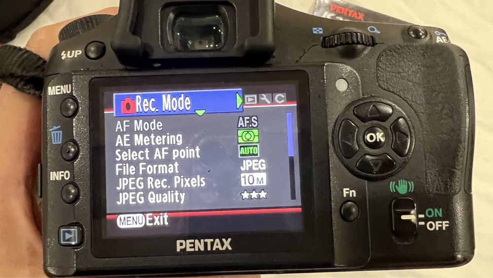 Цифров фотоапарат Pentax K200D