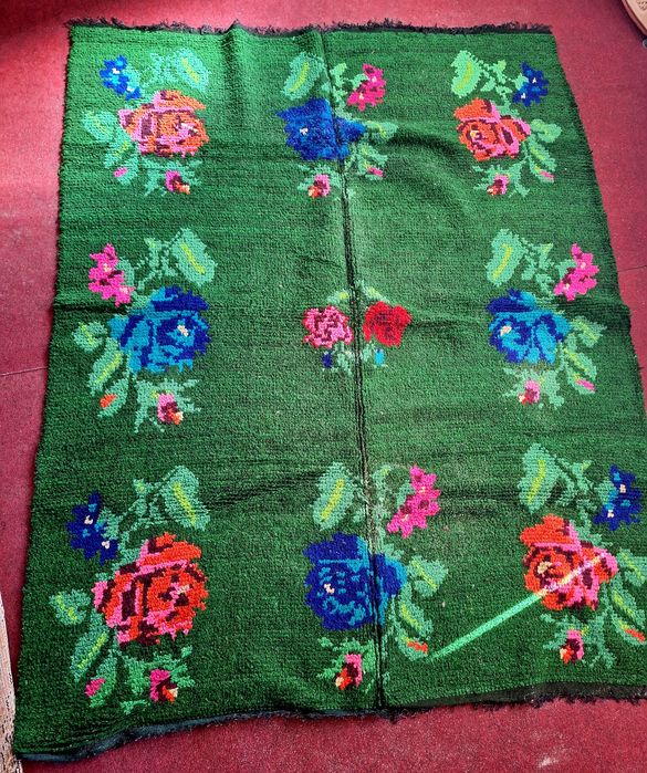 Ръчно тъкан родопски вълнен китеник - НОВ!