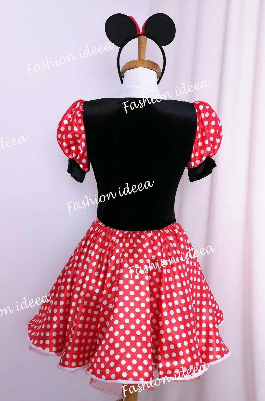 Costum Minnie mouse ,rochie costum animatori ,recuzita foto