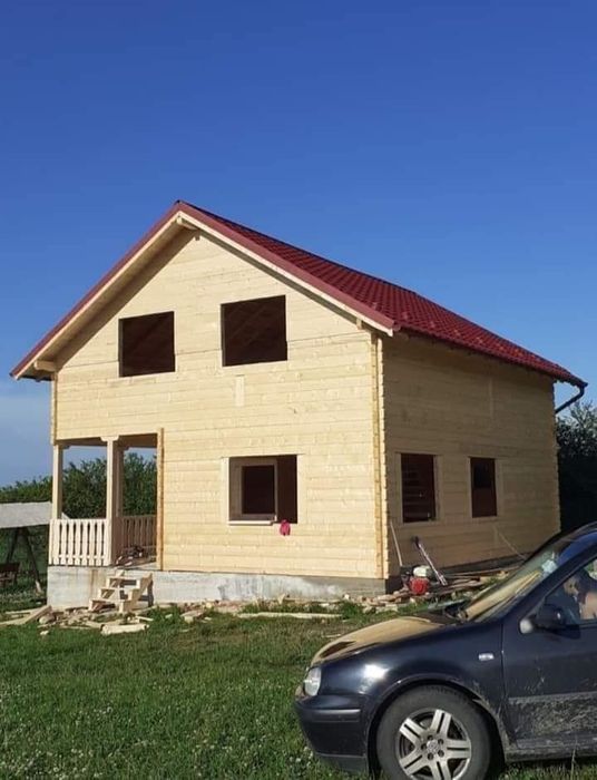 Vând și fac case  orce modele dorește clientul  etc