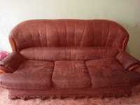продам мягкую мебель (диван и креслы) 10.000 тг