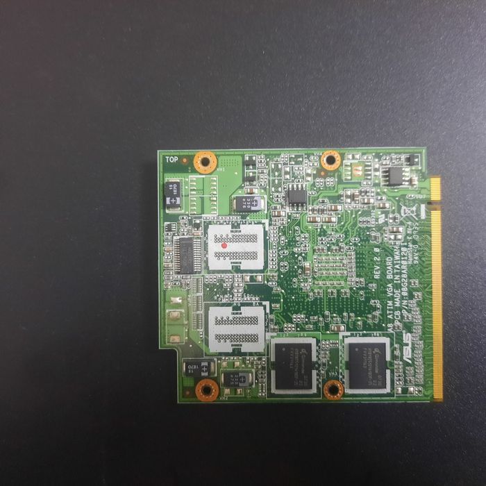 Видеокарта с платой для ноутбука