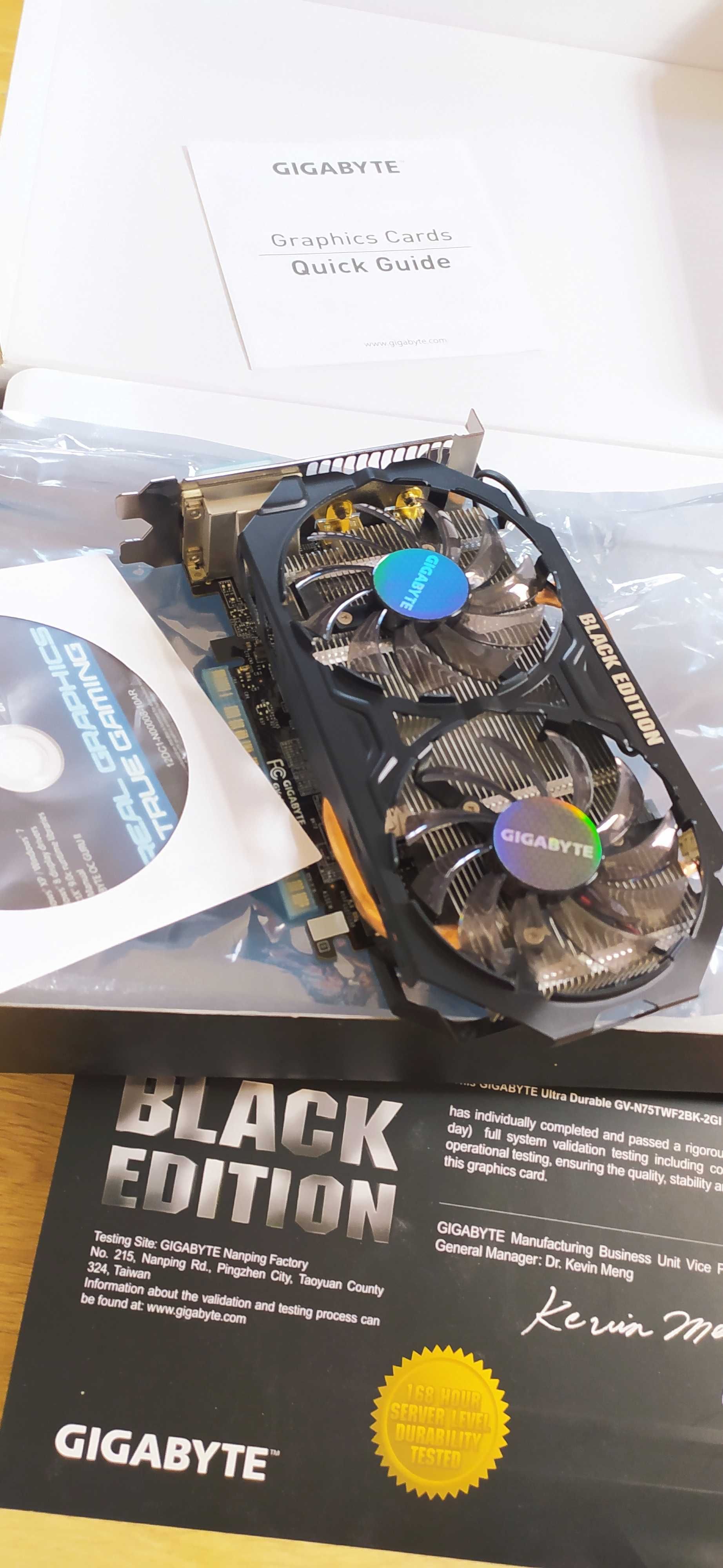 Видеократи GeForce GTX 750TI, BLACK EDITION 2GB, GGR5