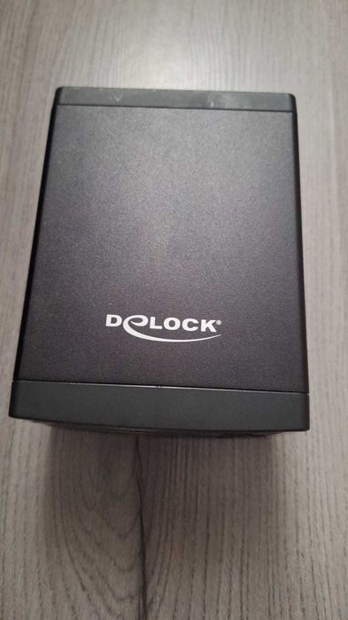 HDD Extern Delock 42606 – 2×2.5” SATA, USB 3.0, RAID 0/1/JBOD, 3x USB