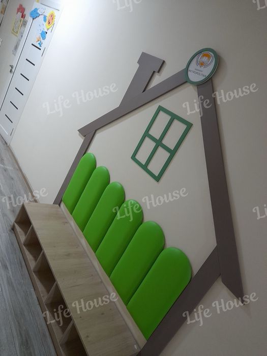 Бохча мебель частный детский сад мягкая зона домик