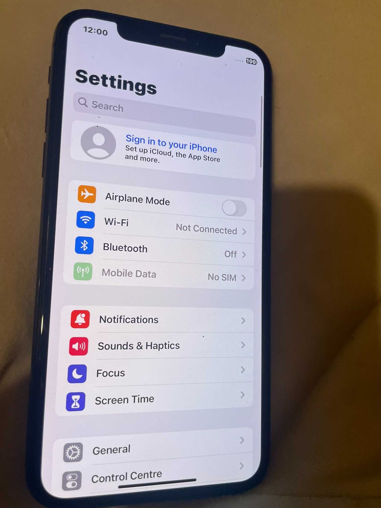 iPhone X 64GB Space Gray
