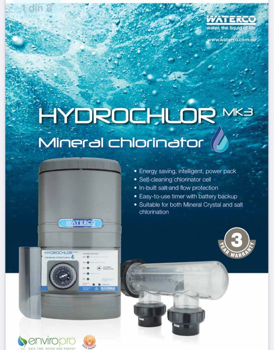 Salinizator/Electrolizor piscina Waterco Hydrochlor MK3 >60m3