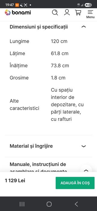 Birou Domingos model frumos