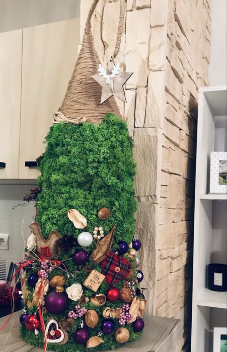 Bradut licheni handmade