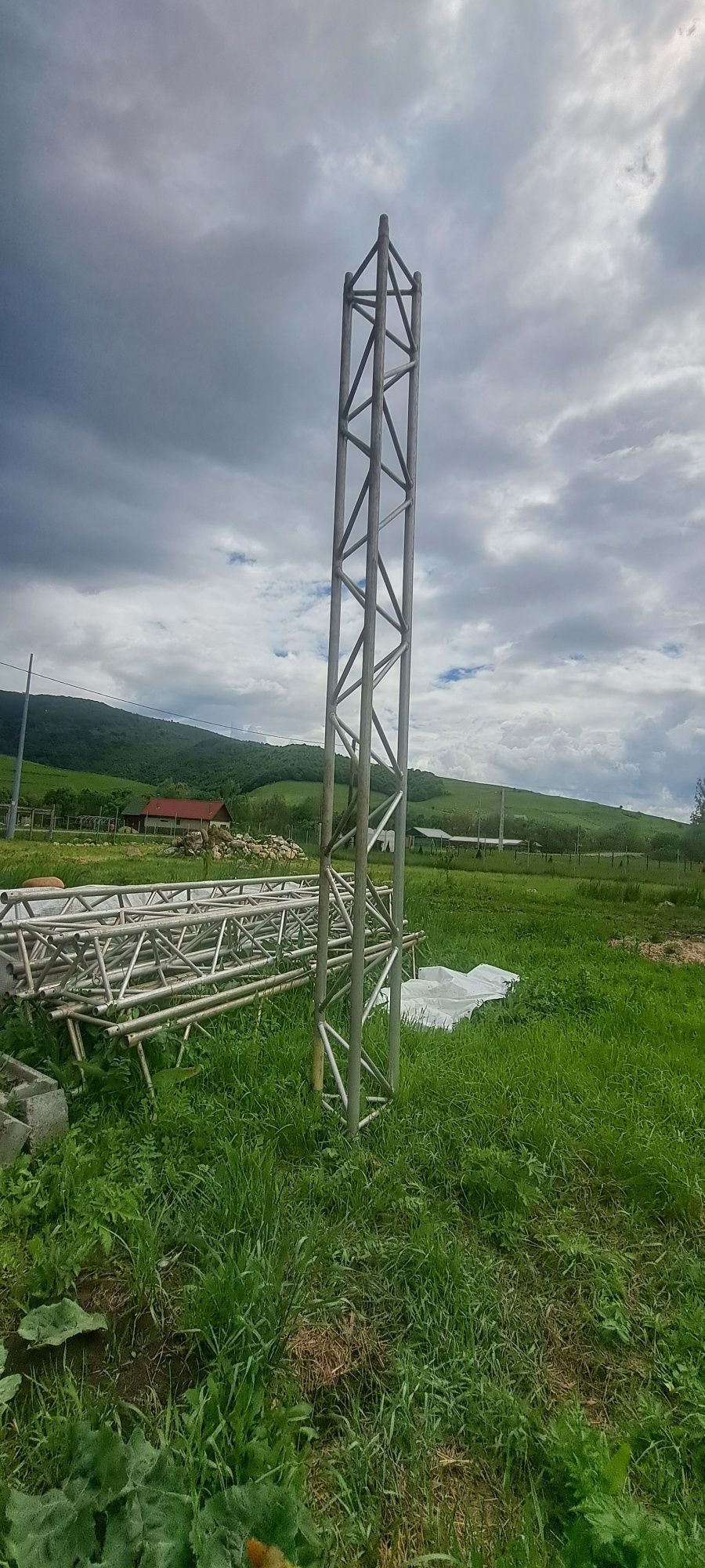 Schela Aluminiu / Truss / 3 puncte / 10 buc x 4 metri