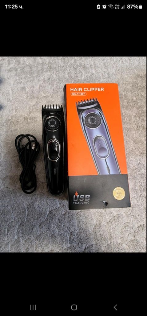Нова машинка за подстригване с usb

В заглавие: 
Нова машинка за подст