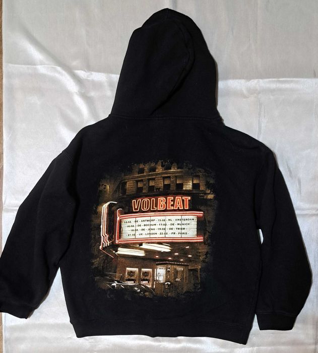 Volbeat Tour 2008 - hanorac cu gluga si fermuar Promodoro
