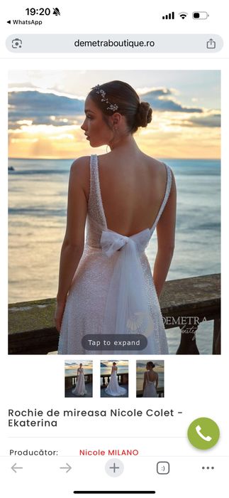 Vand rochie de mireasa