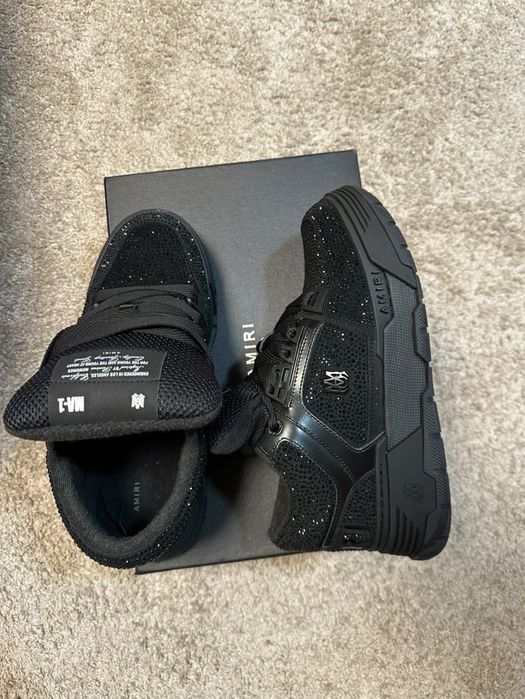 Обувки Amiri Crystal Black