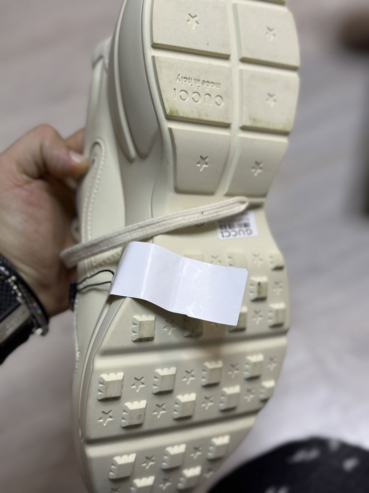 Adidasi Gucci Rython piele naturala 100% unisex