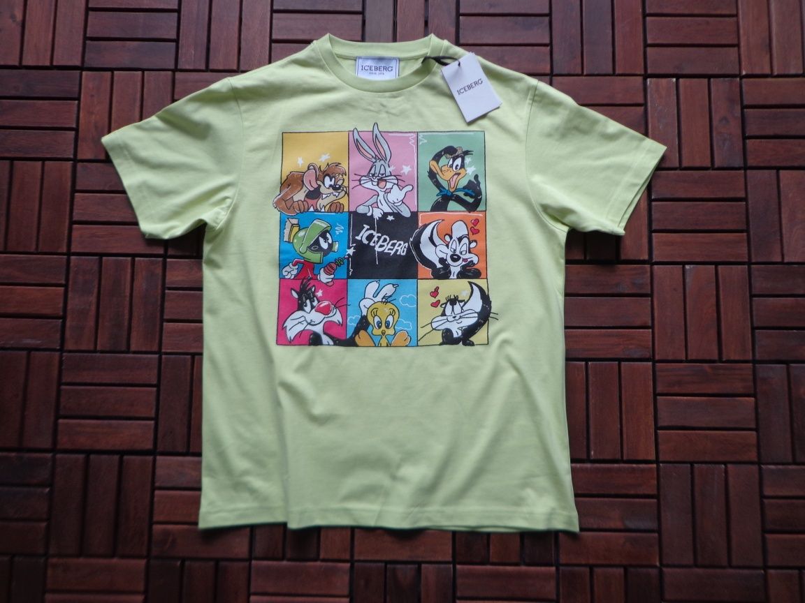 Мъжка тениска Iceberg Cartoon T-shirt размери М, L