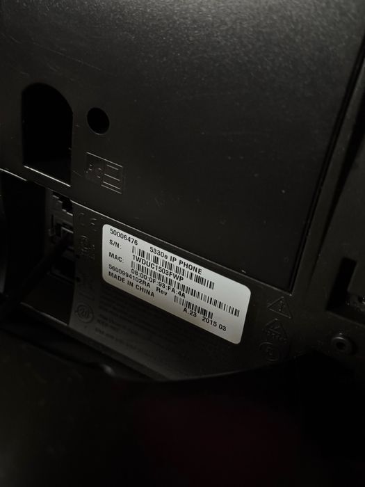 Mitel IP5330E DeskPhone cu Fir Telefon Fix