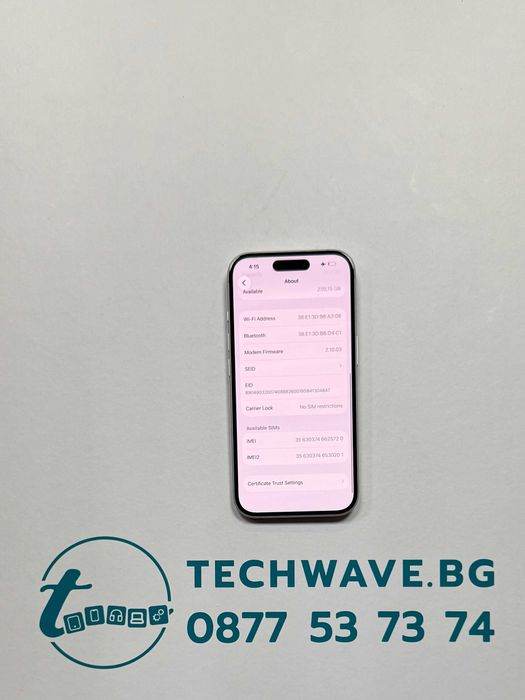 Apple Iphone 16 White 256GB