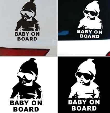 Baby on Board стикер, лепенка за вашия автомобил