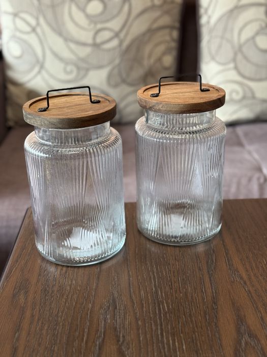 Нови големи буркани за съхранение