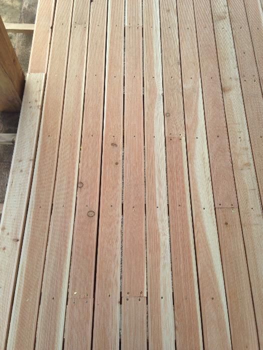 Deck lemn podea exterior striata