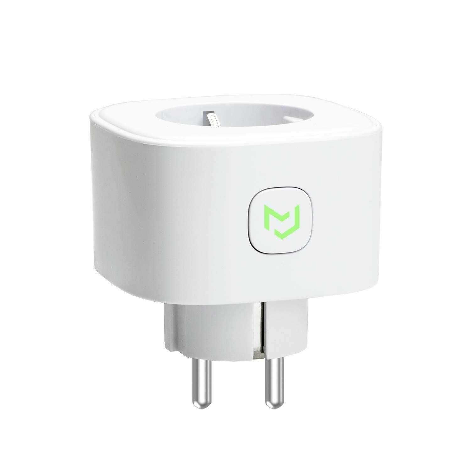 Meross Smart Wi-Fi Plug - контакт ТИП Е , гласови команди, 3680W, 16A