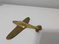 Macheta avion militar, model Spitfire, alama.