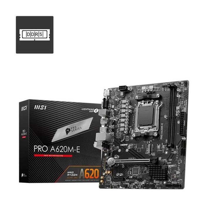 Placa de baza MSI PRO A620M-E , socket AM5