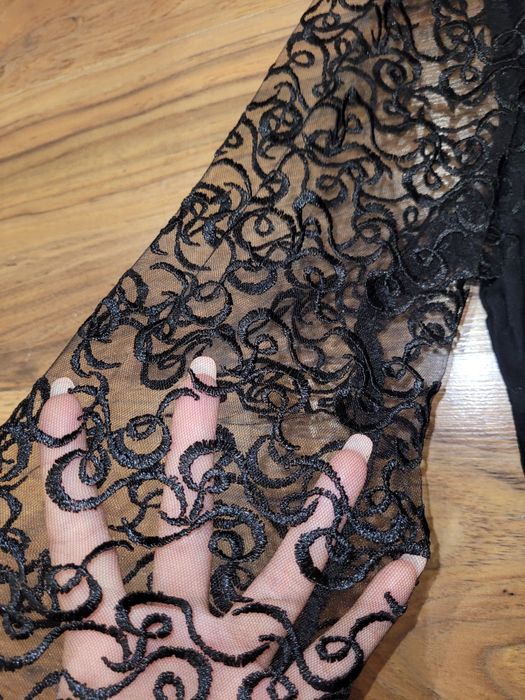 Елегантна черна блуза риза Lucy