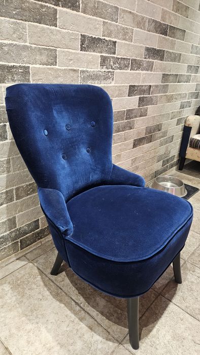 Кресло Remsta в тъмно синьо