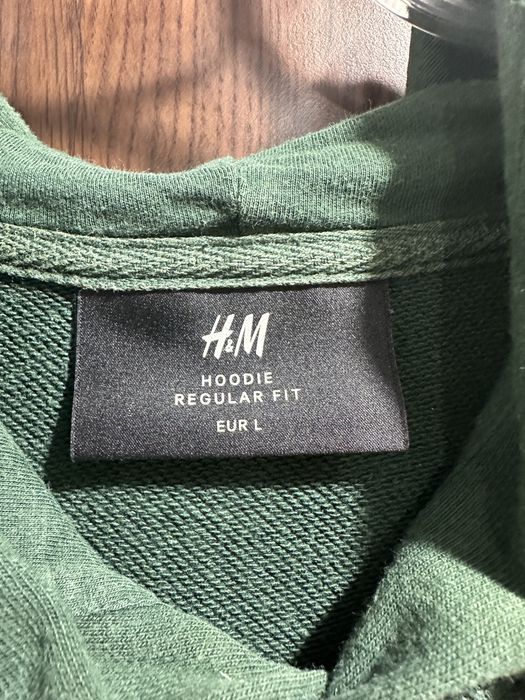 Hanorac verde barbati h&m